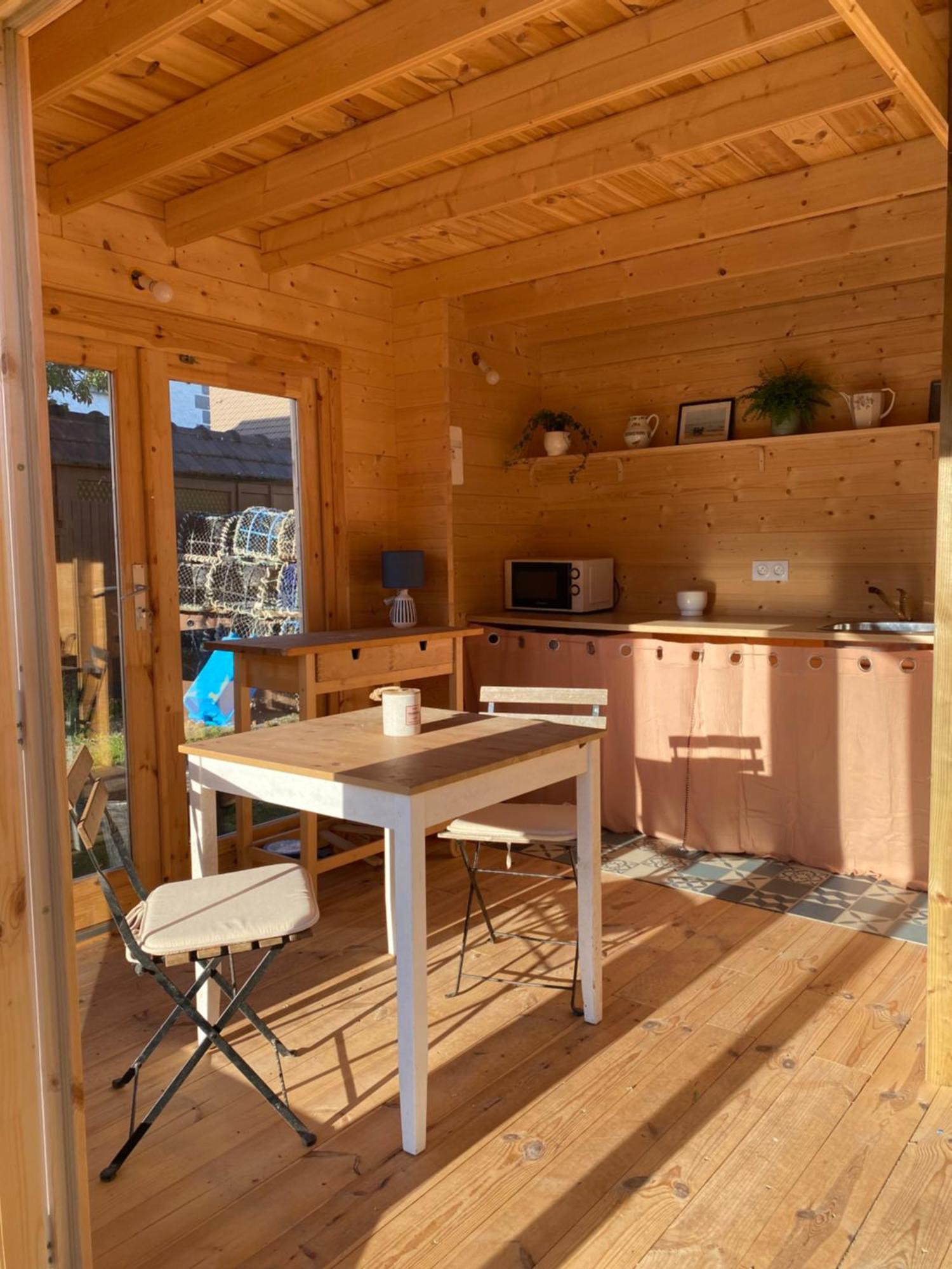 Maison En Bois 1 Chambre 4 Couchages Type Tiny House Granville Kültér fotó