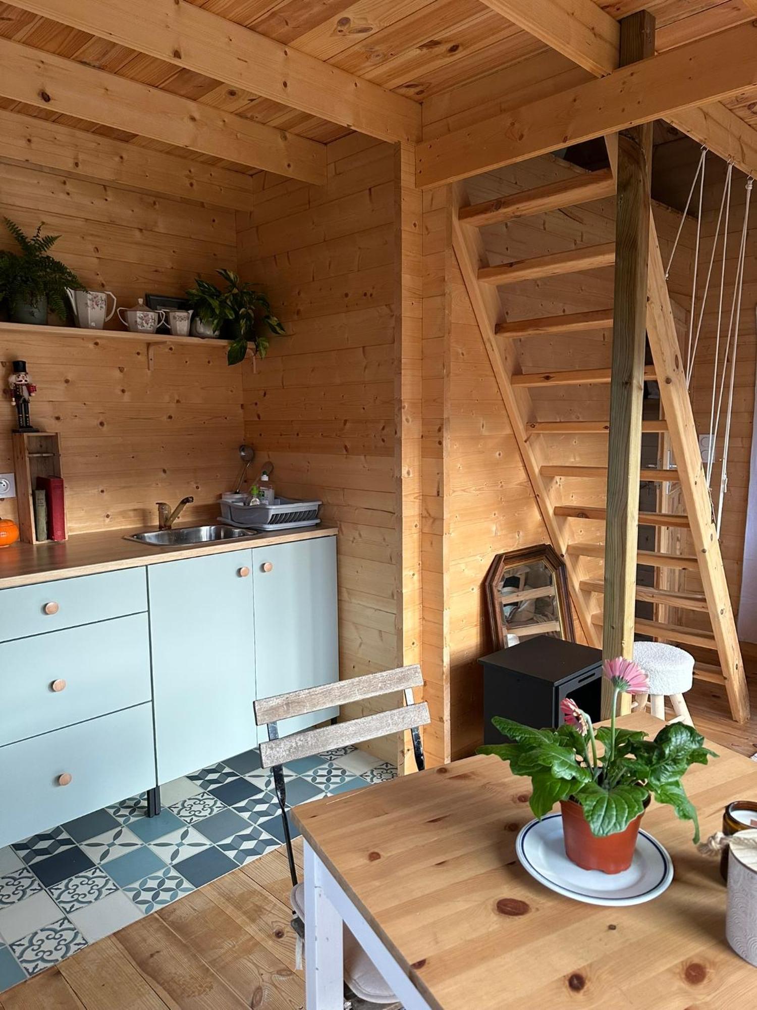 Maison En Bois 1 Chambre 4 Couchages Type Tiny House Granville Kültér fotó